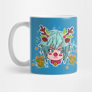 Kingdom Hearts 3 Chibi Christmas Riku Mug